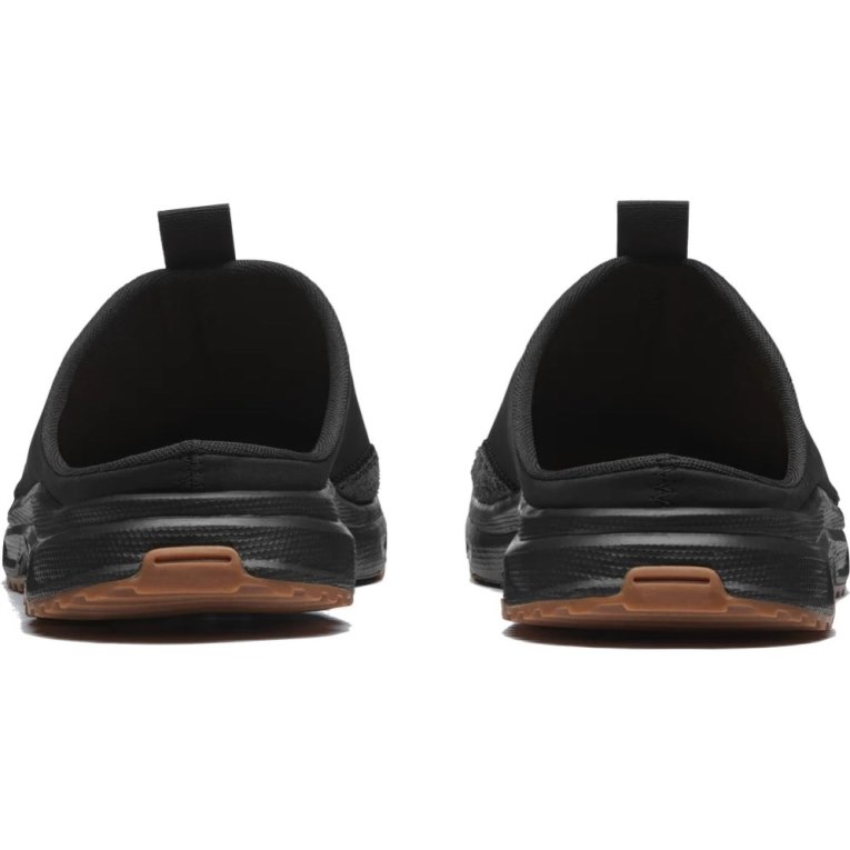 Black Salomon Rx Leather Advanced Men's Slides | IE DL2389